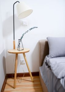 Lamp Next to Bed