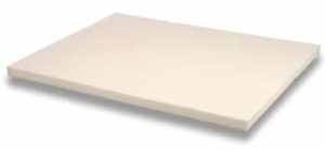 memory foam solutions 3in thick 4 pound density visco elastic